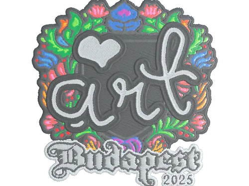 Sticker | arT (Embroidered) | Budapest 2025
