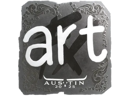 Sticker | arT (Foil) | Austin 2025
