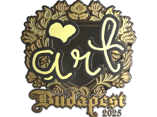 Sticker | arT (Gold) | Budapest 2025