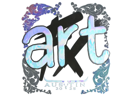 Sticker | arT (Holo) | Austin 2025