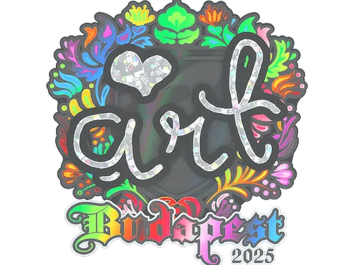 Sticker | arT (Holo) | Budapest 2025