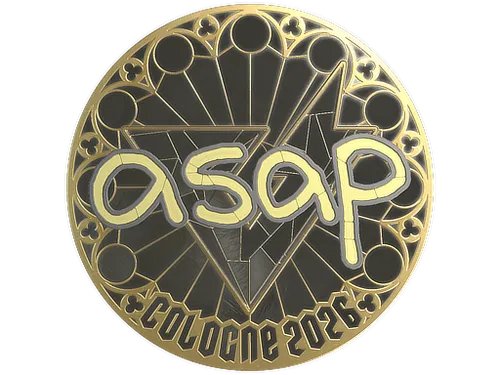 Sticker | asap (Gold) | Cologne 2026