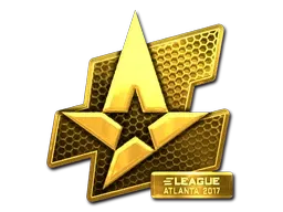 Sticker | Astralis (Gold) | Atlanta 2017