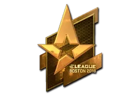 Sticker | Astralis (Gold) | Boston 2018