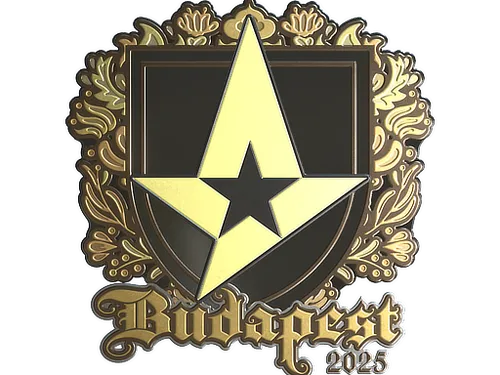 Sticker | Astralis (Gold) | Budapest 2025