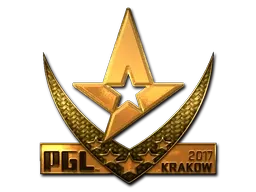 Sticker | Astralis (Gold) | Krakow 2017