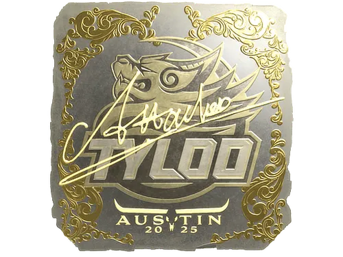 Sticker | Attacker (Gold) | Austin 2025