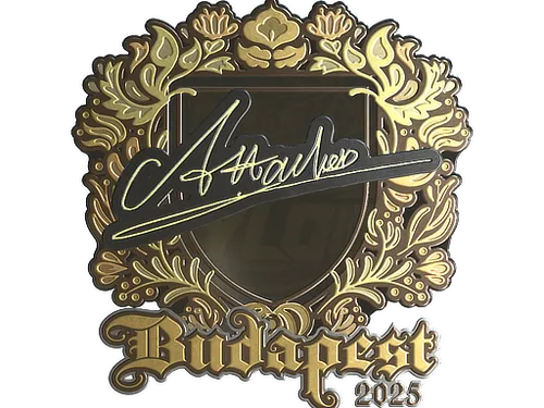 Sticker | Attacker (Gold) | Budapest 2025