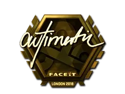 Sticker | autimatic (Gold) | London 2018