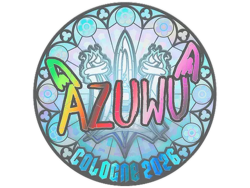Sticker | AZUWU (Holo) | Cologne 2026