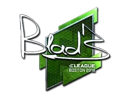 Sticker | B1ad3 (Foil) | Boston 2018