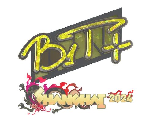 Sticker | b1t (Glitter) | Shanghai 2024