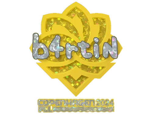 Sticker | b4rtiN (Glitter) | Copenhagen 2024