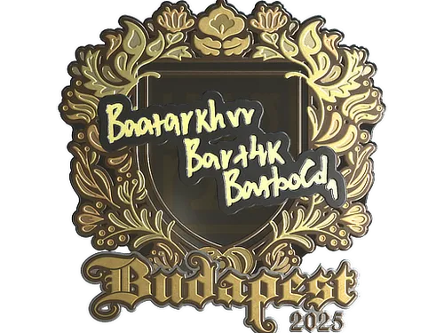 Sticker | Bart4k (Gold) | Budapest 2025