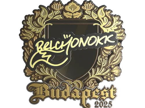 Sticker | BELCHONOKK (Gold) | Budapest 2025