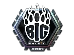 Sticker | BIG (Foil) | London 2018