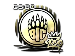 Sticker | BIG (Gold) | 2020 RMR