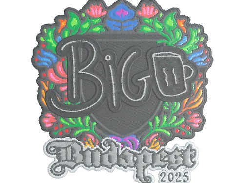 Sticker | biguzera (Embroidered) | Budapest 2025