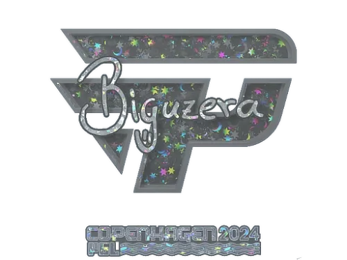 Sticker | biguzera (Glitter) | Copenhagen 2024