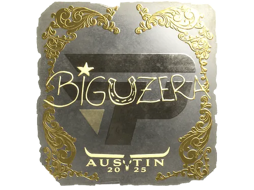 Sticker | biguzera (Gold) | Austin 2025