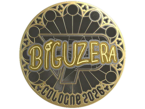 Sticker | biguzera (Gold) | Cologne 2026