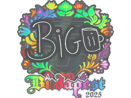 Sticker | biguzera (Holo) | Budapest 2025