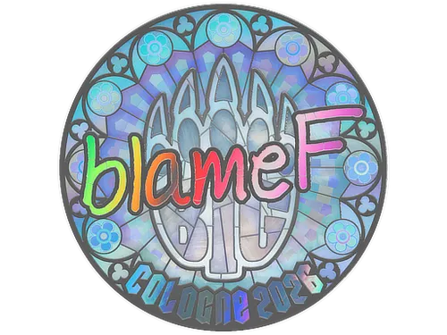 Sticker | blameF (Holo) | Cologne 2026