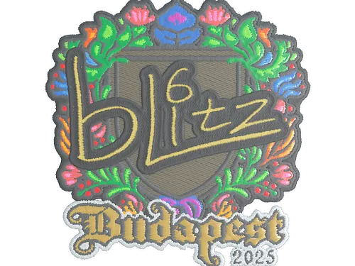 Sticker | bLitz (Embroidered) | Budapest 2025
