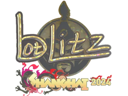 Sticker | bLitz (Glitter) | Shanghai 2024