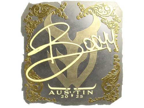 Sticker | bodyy (Gold) | Austin 2025
