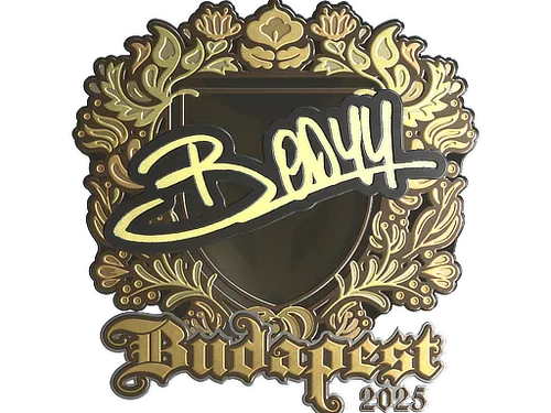 Sticker | bodyy (Gold) | Budapest 2025