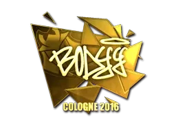 Sticker | bodyy (Gold) | Cologne 2016