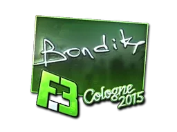 Sticker | bondik (Foil) | Cologne 2015