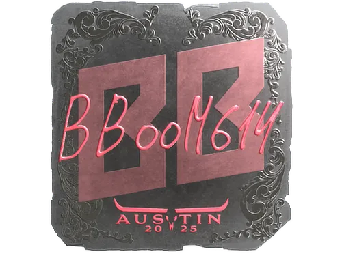 Sticker | Boombl4 (Foil) | Austin 2025
