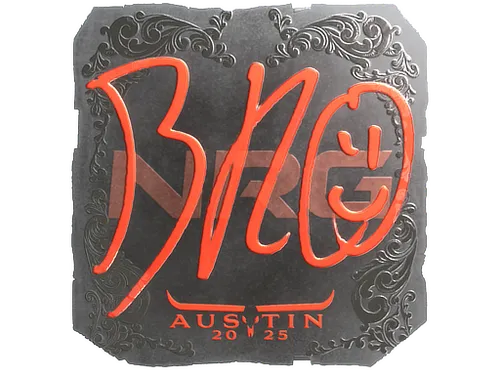 Sticker | br0 (Foil) | Austin 2025