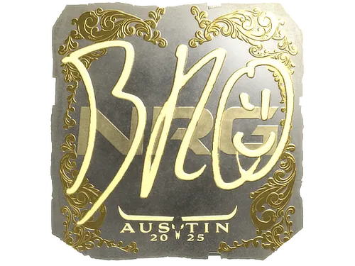 Sticker | br0 (Gold) | Austin 2025