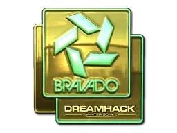 Sticker | Bravado Gaming (Gold) | DreamHack 2014