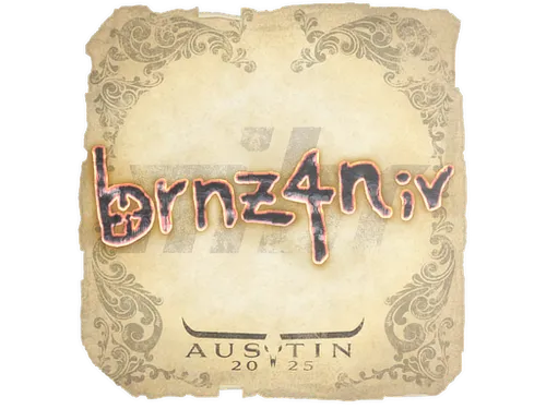 Sticker | brnz4n | Austin 2025