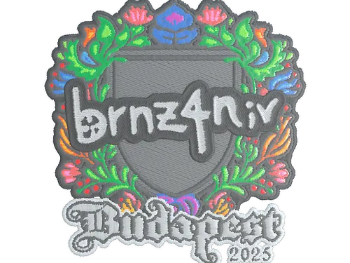 Sticker | brnz4n (Embroidered) | Budapest 2025
