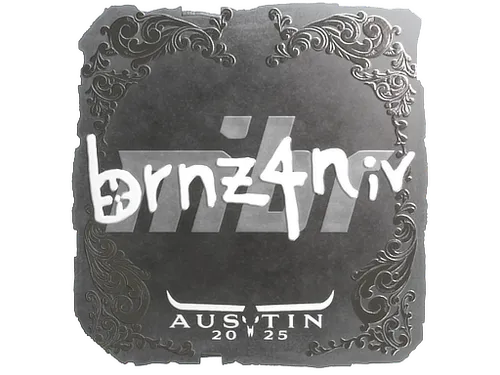 Sticker | brnz4n (Foil) | Austin 2025