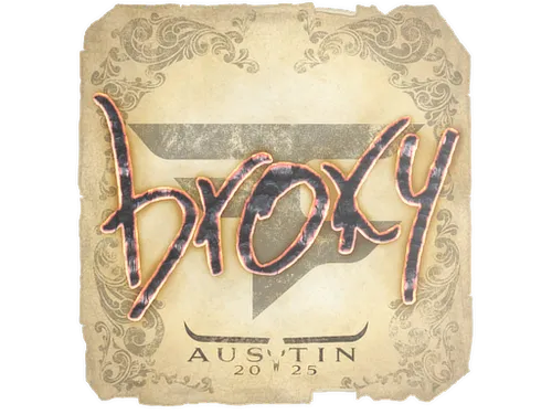 Sticker | broky | Austin 2025