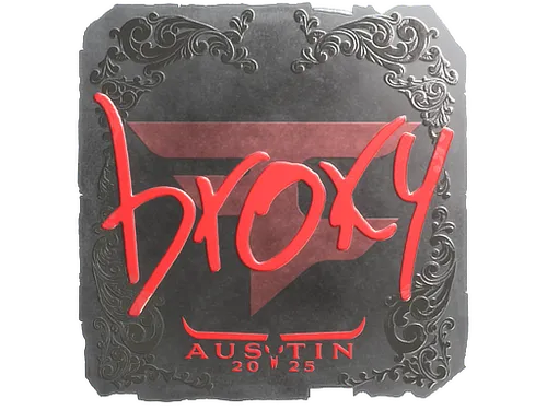 Sticker | broky (Foil) | Austin 2025