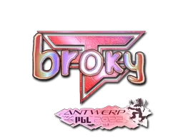 Sticker | broky (Holo) | Antwerp 2022