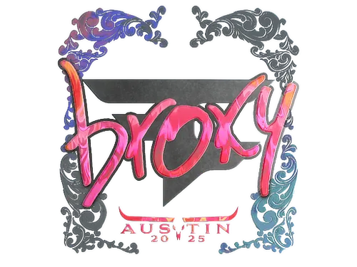 Sticker | broky (Holo) | Austin 2025