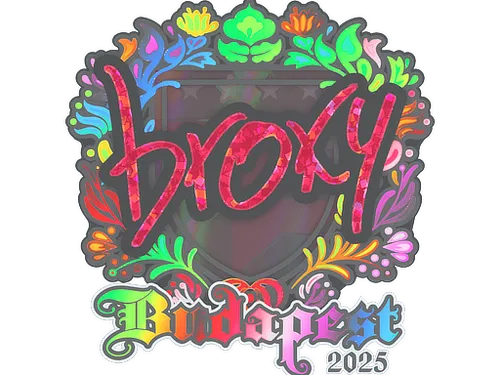 Sticker | broky (Holo) | Budapest 2025