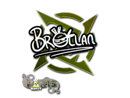 Sticker | Brollan (Glitter) | Paris 2023