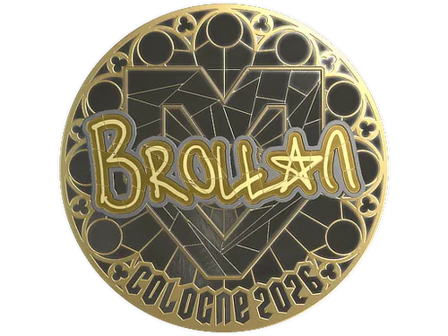 Sticker | Brollan (Gold) | Cologne 2026
