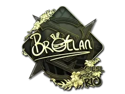 Sticker | Brollan (Gold) | Rio 2022