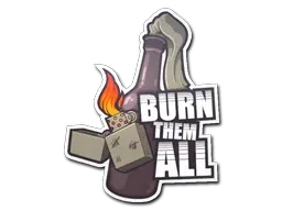 Sticker | Burn Them All