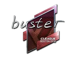 Sticker | buster (Foil) | Boston 2018